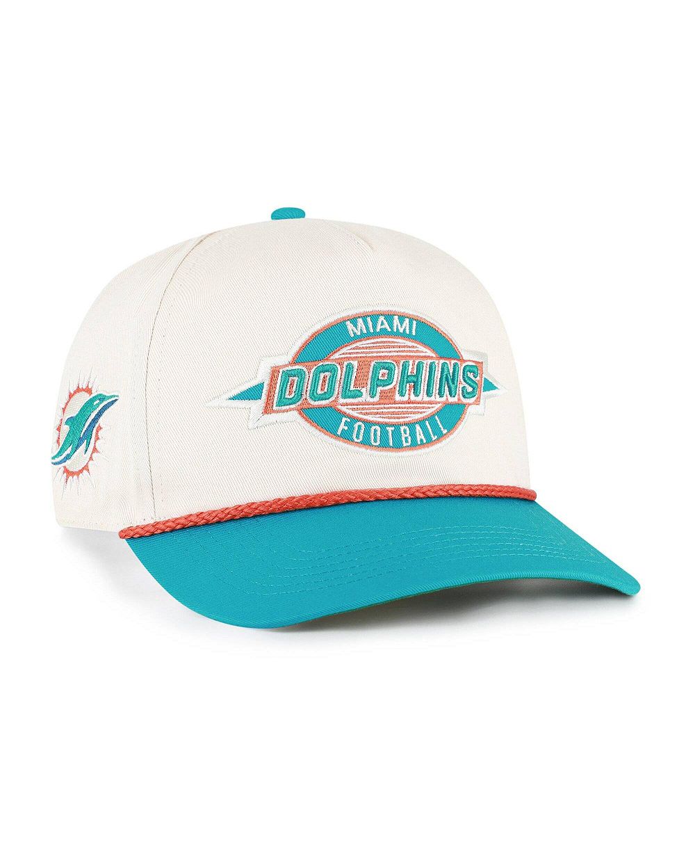 '47 Brand Мужская регулируемая кепка Two Tone Hitch Miami Dolphins