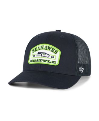 '47 Brand Men's College Navy Seattle Seahawks Roadway Adjustable Trucker Hat