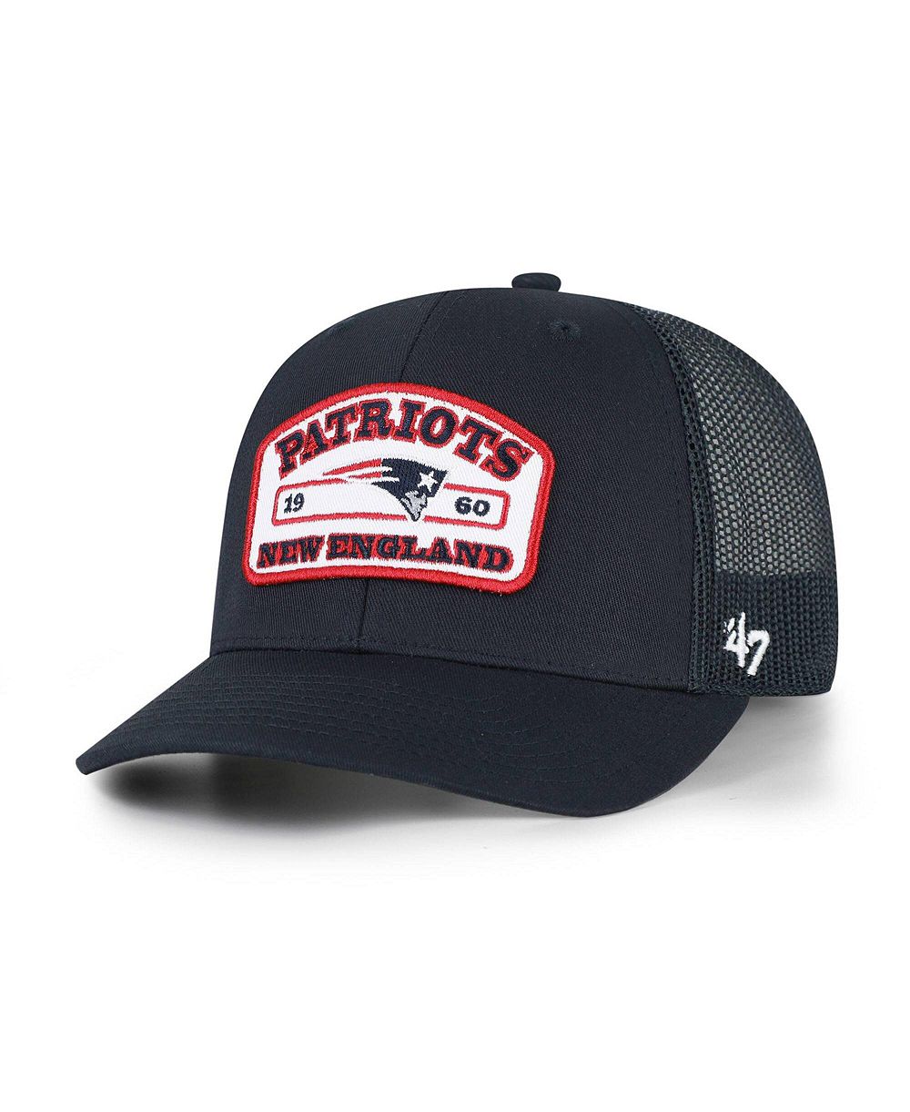 '47 Brand Men's Navy New England Patriots Roadway Adjustable Trucker Hat