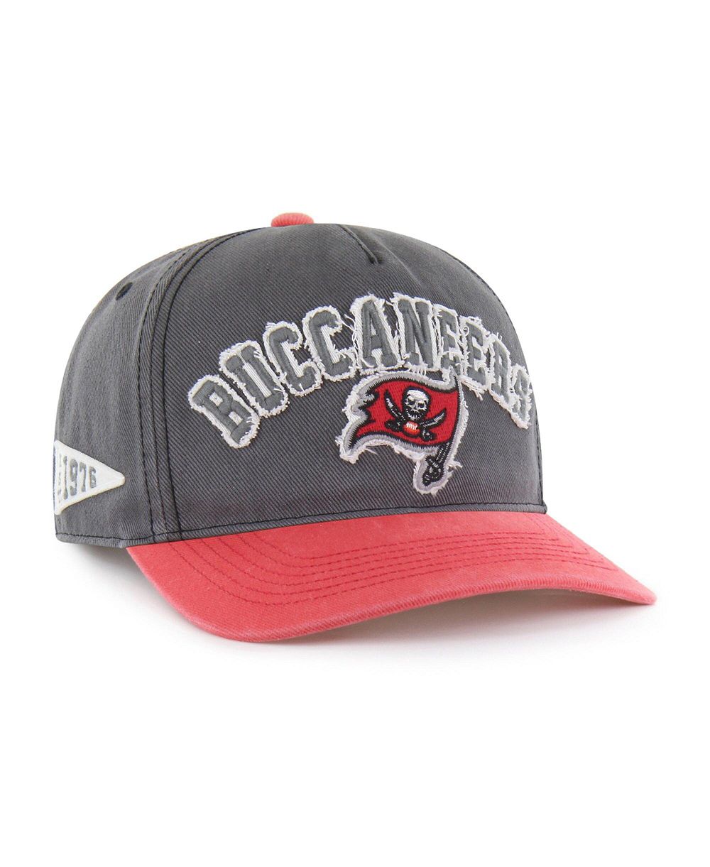 Мужская кепка '47 Brand Charcoal Tampa Bay Buccaneers Calderwood Well Worn Hitch Adjustable