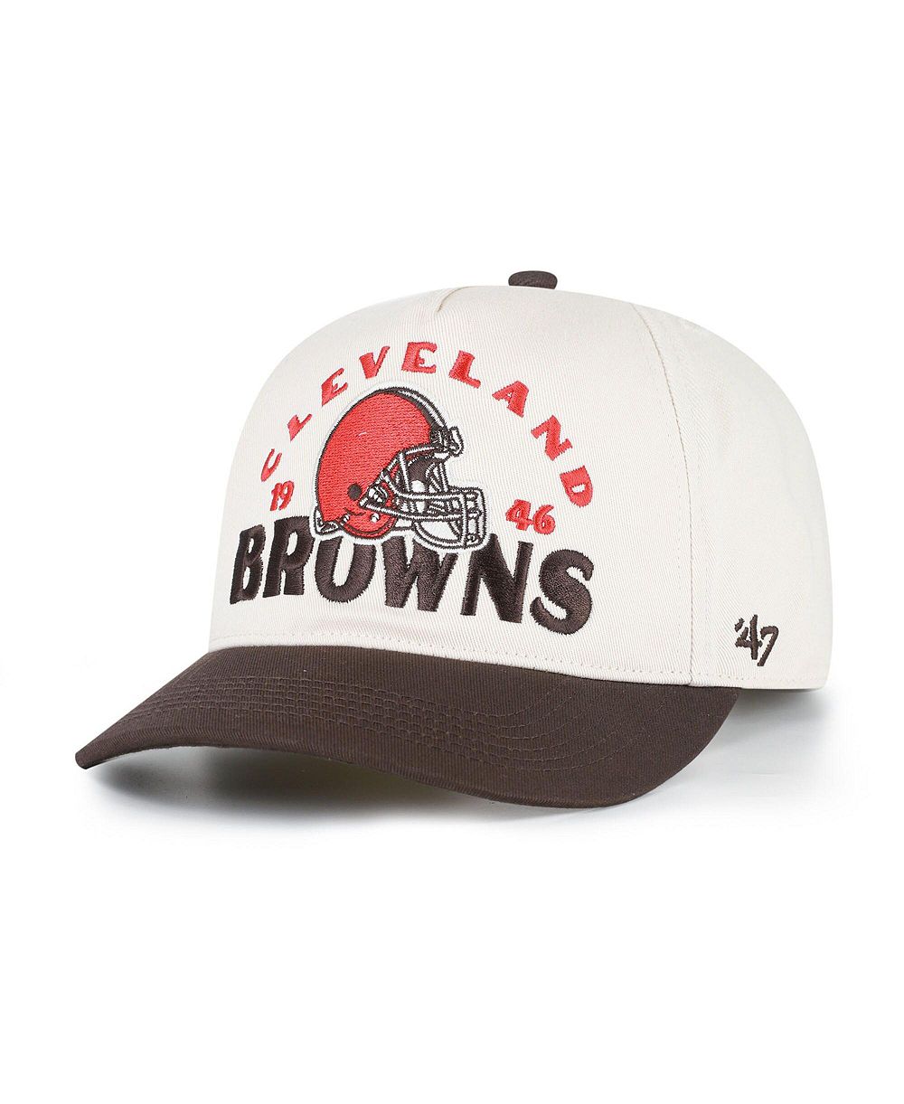 Мужская регулируемая кепка '47 Brand Natural Cleveland Browns Arcitext Hitch
