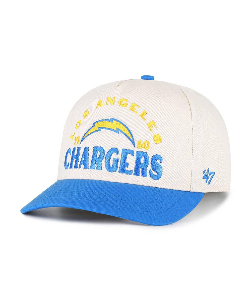 '47 Brand Men's Natural Los Angeles Chargers Arcitext Hitch Adjustable Hat