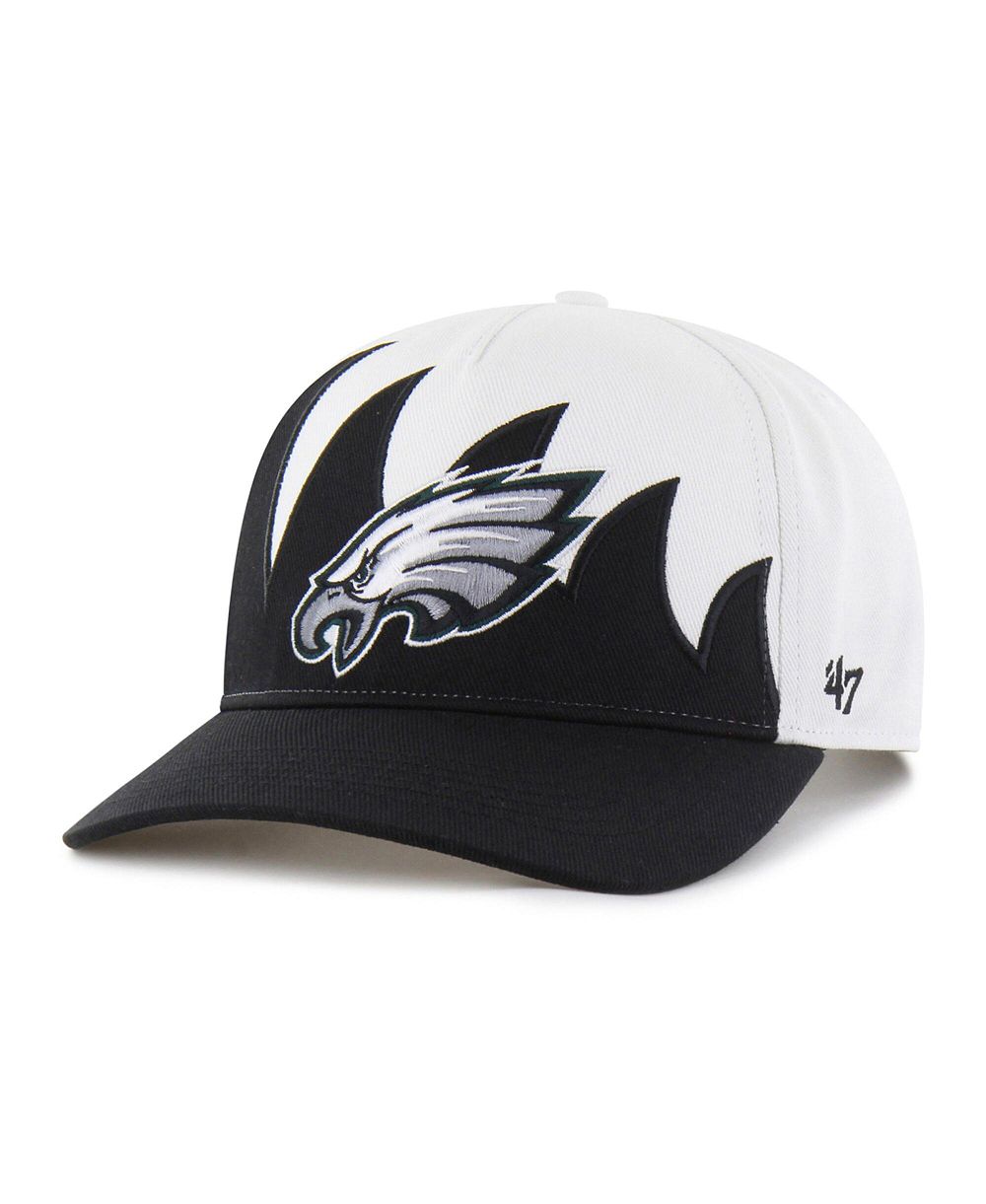 '47 Brand Men's White Philadelphia Eagles Jagged Hitch Adjustable Hat