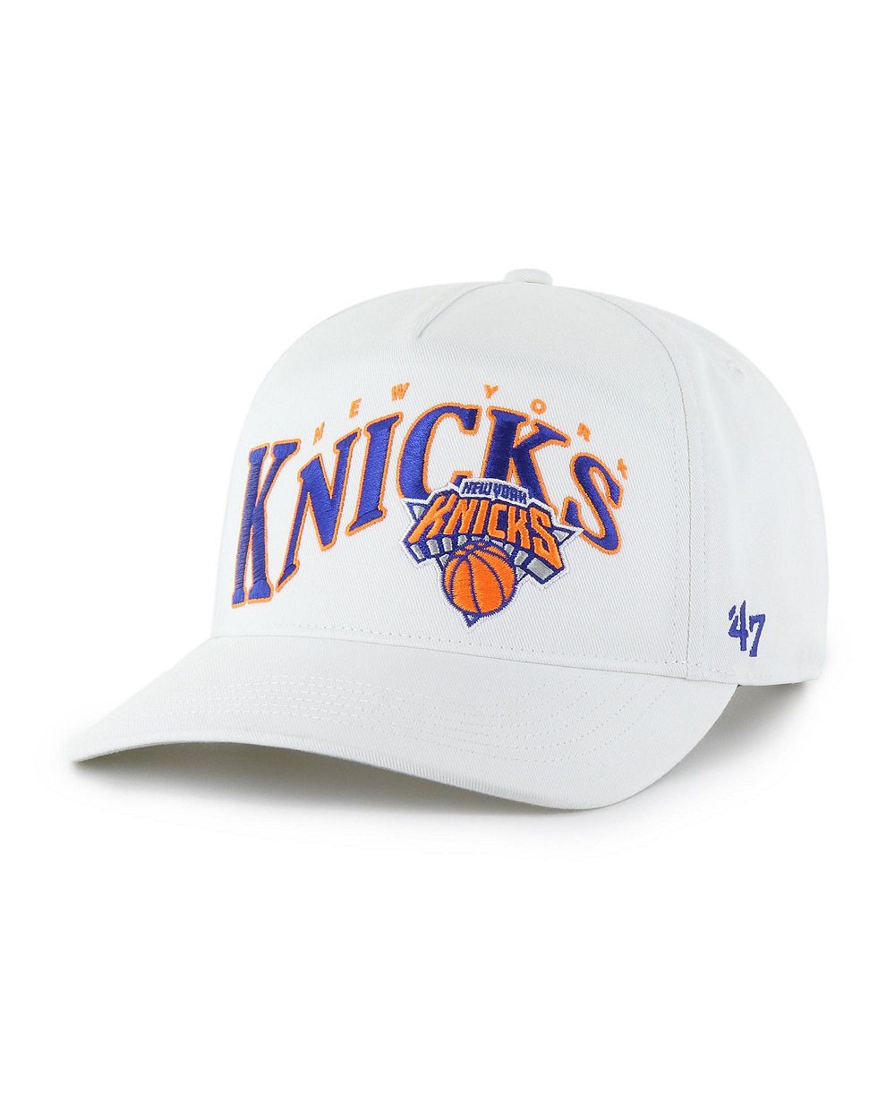 Мужская кепка '47 Brand White New York Knicks Wave Hitch Adjustable