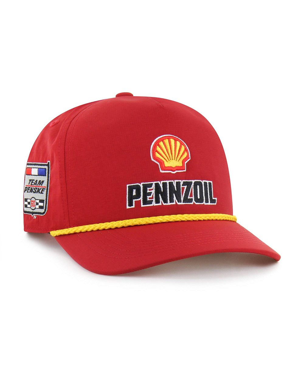 Мужская кепка '47 Brand Joey Logano Sponsor Logo Side Patch brr° Hitch Rope регулируемая красная