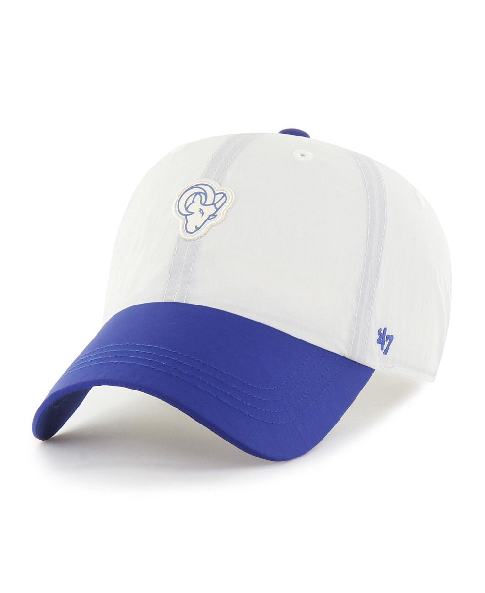 '47 Brand Men's Cream Los Angeles Rams Modernia Clean Up Adjustable Hat