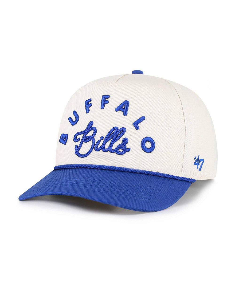 Женская кепка '47 Brand Natural Buffalo Bills Rope Script Hitch Adjustable Hat