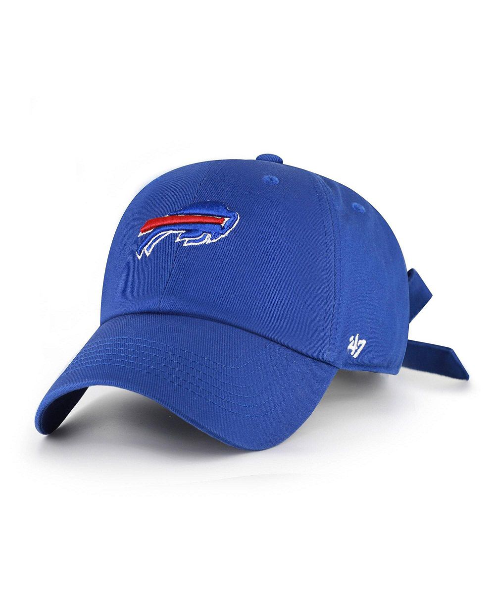 Женская кепка '47 Brand Buffalo Bills Bow Back Clean Up регулируемая королевский синий