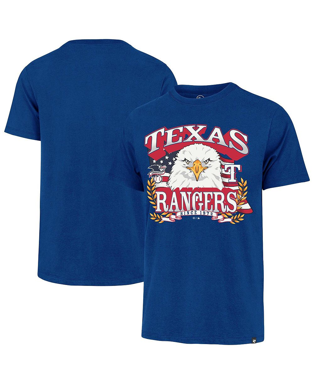 Мужская футболка '47 Brand Texas Rangers Americana Eagle синяя