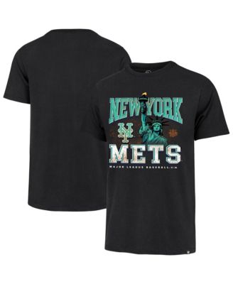 '47 Brand Men's Black New York Mets Regional Franklin T-Shirt