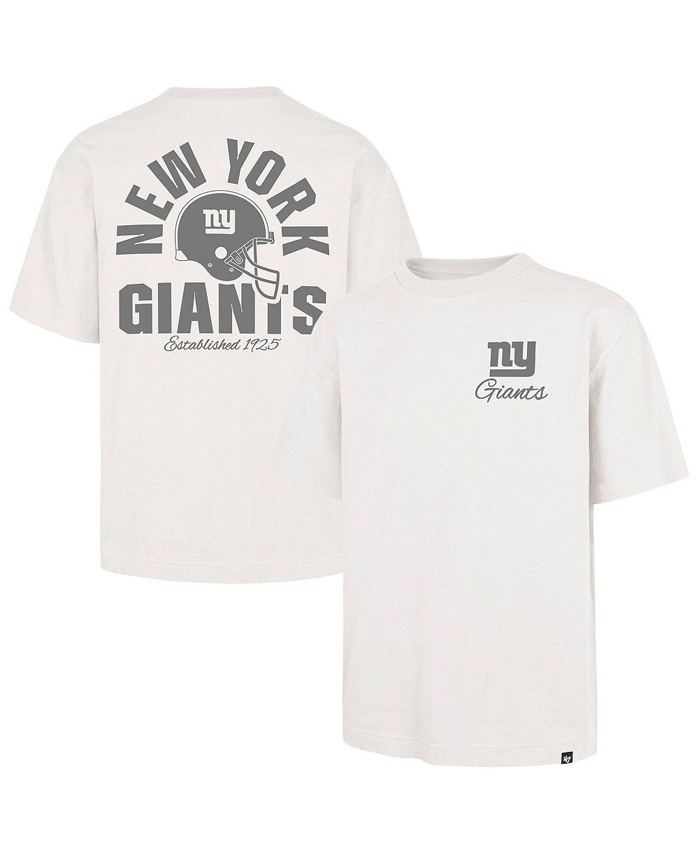 Футболка '47 Brand Men's Off White New York Giants Photon Dust Foundation