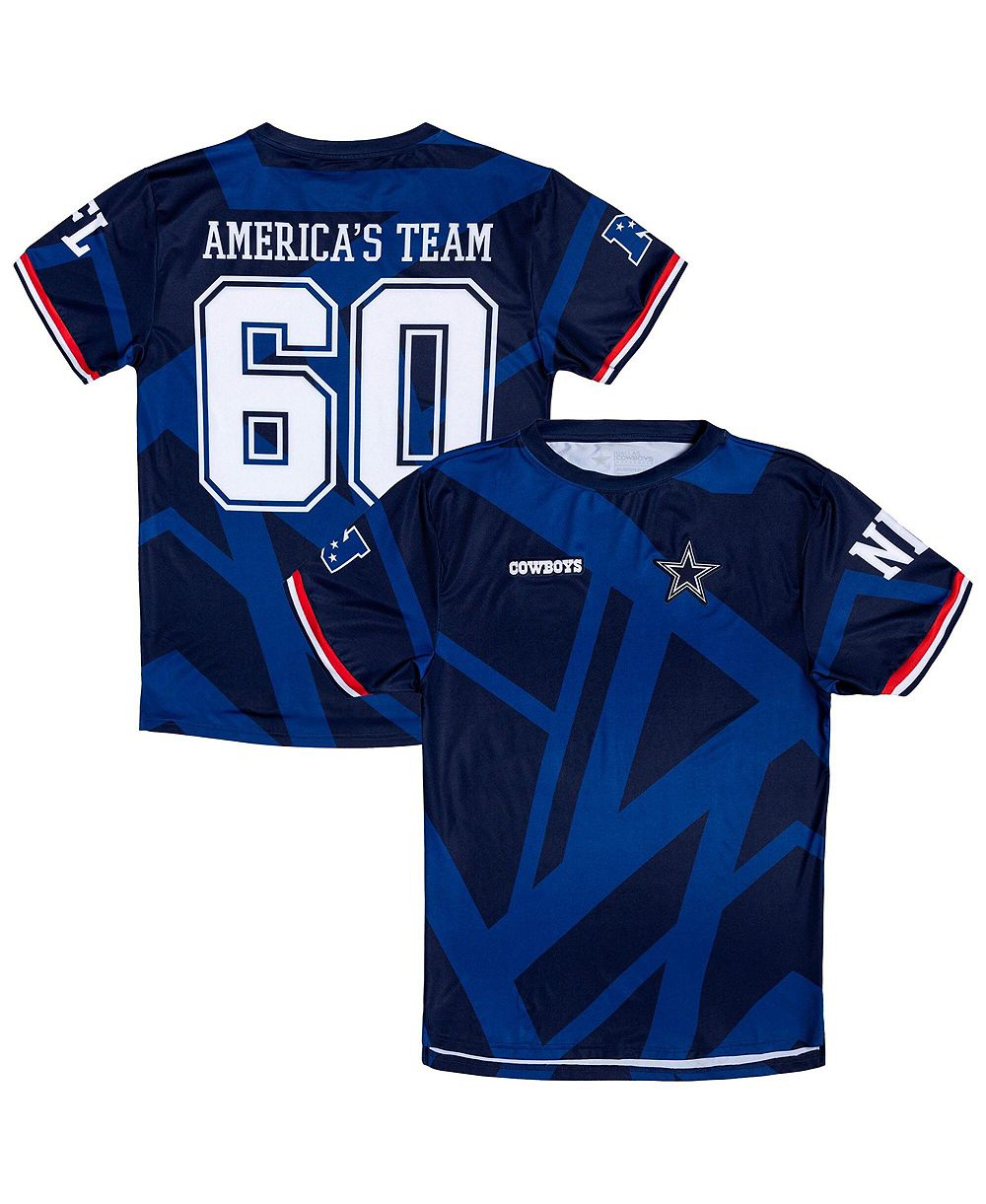Детская футбольная футболка Dallas Cowboys Merchandise Navy America's Team Fashion