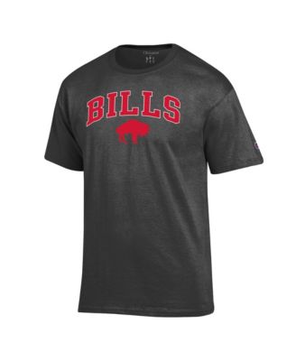 Champion Men's Heather Charcoal Buffalo Bills Arch Over Logo T-Shirt