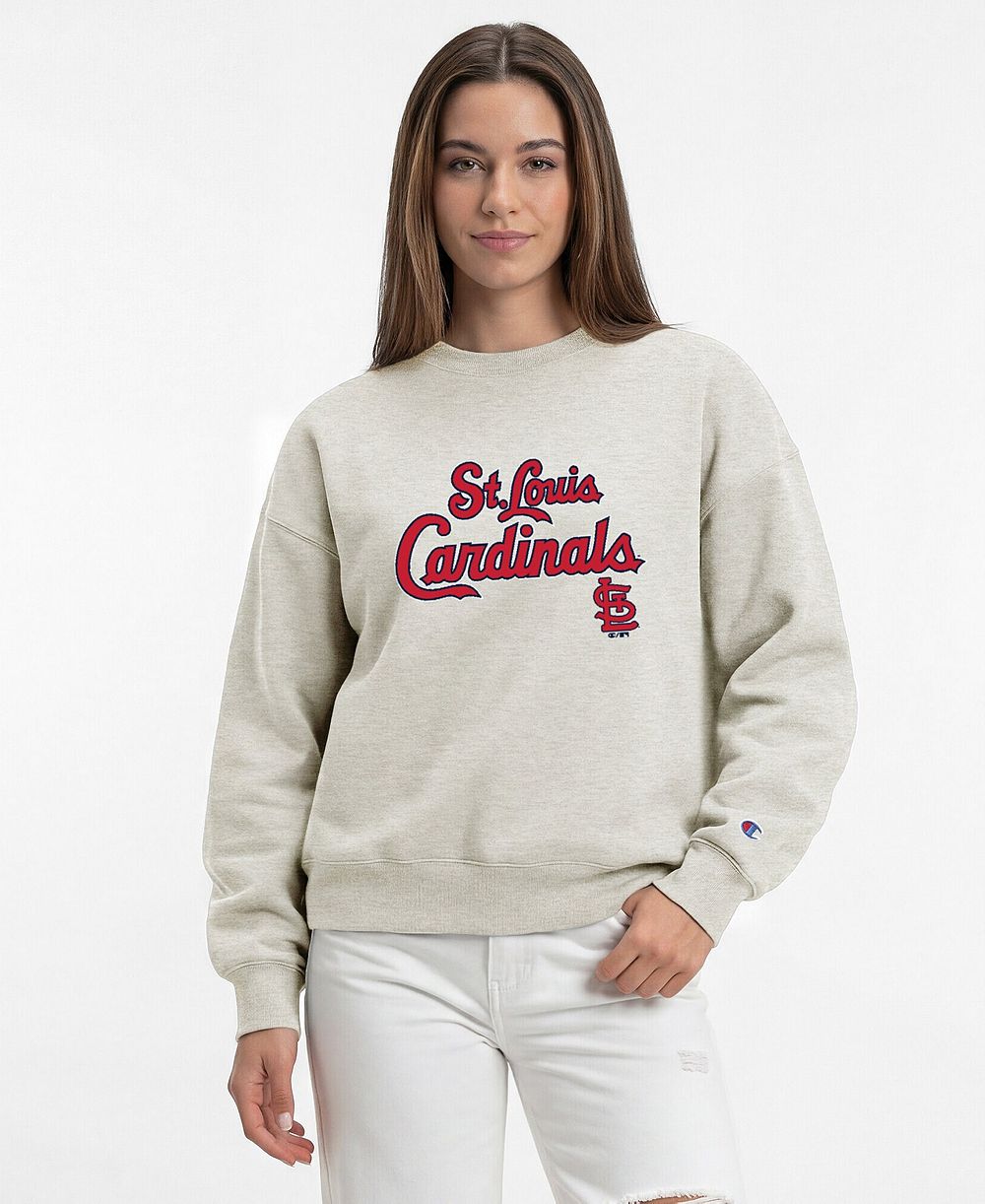 Женская толстовка Champion St. Louis Cardinals All-Star с длинным рукавом