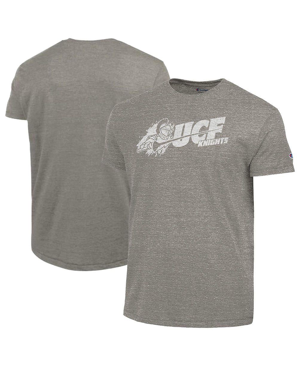 Мужская футболка Champion Charcoal UCF Knights Vintage Triumph Tri-Blend