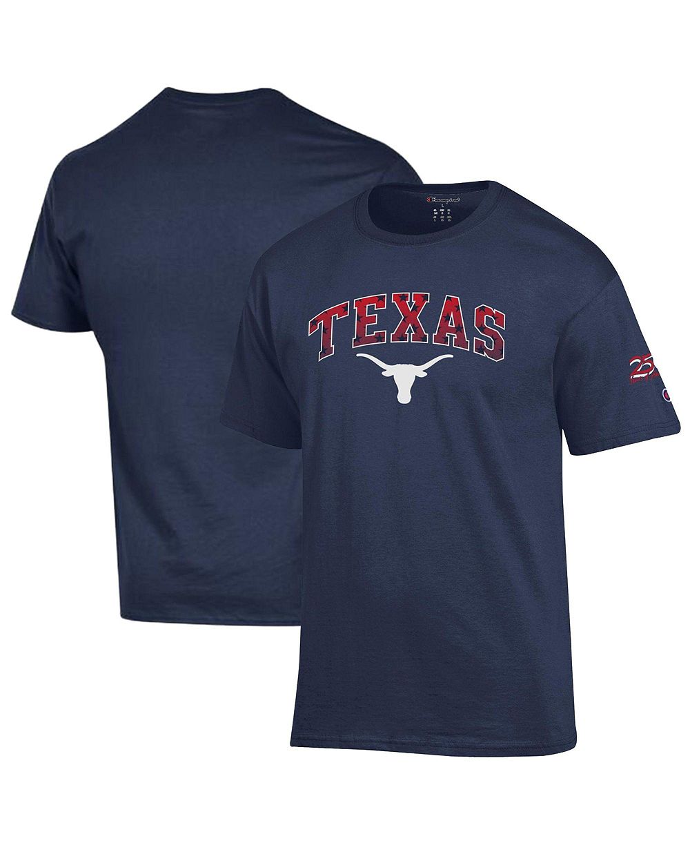 Мужская футболка Champion Navy Texas Longhorns Americana 250th Arch