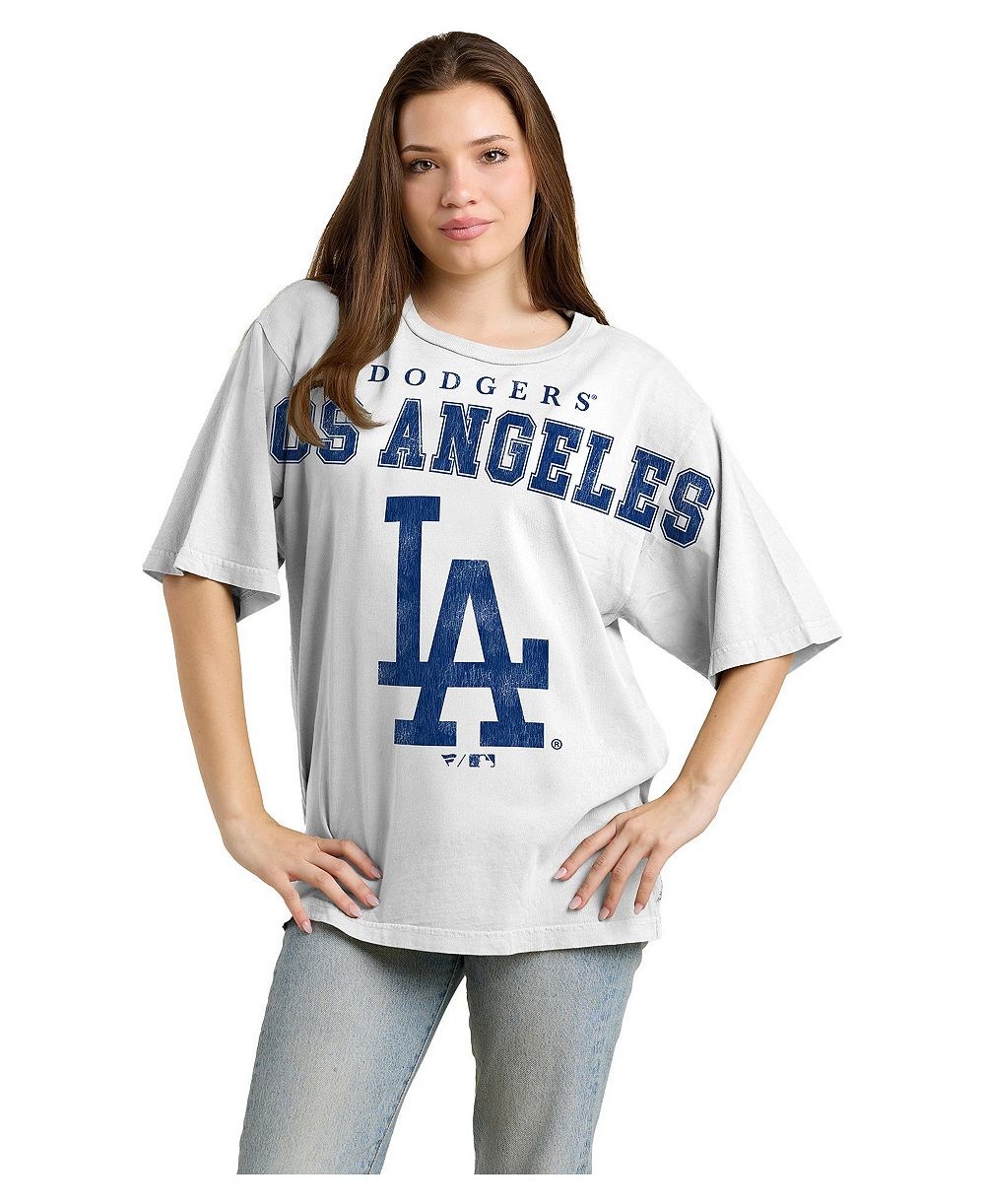 Женская футболка Fanatics Los Angeles Dodgers Relaxed Crewneck