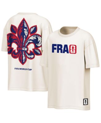 Outerstuff Мужская оверсайз футболка France FIFA World Cup 2026 Cream
