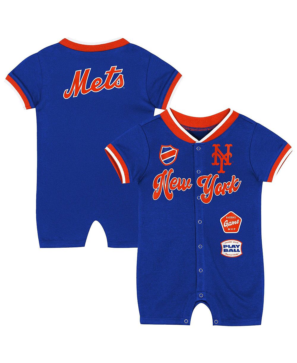 Детский комбинезон-шорты Outerstuff Royal New York Mets для мальчиков и девочек
