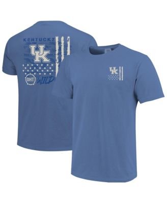 Image One Men's Royal Kentucky Wildcats Comfort Colors OHT Camo Overlay T-Shirt