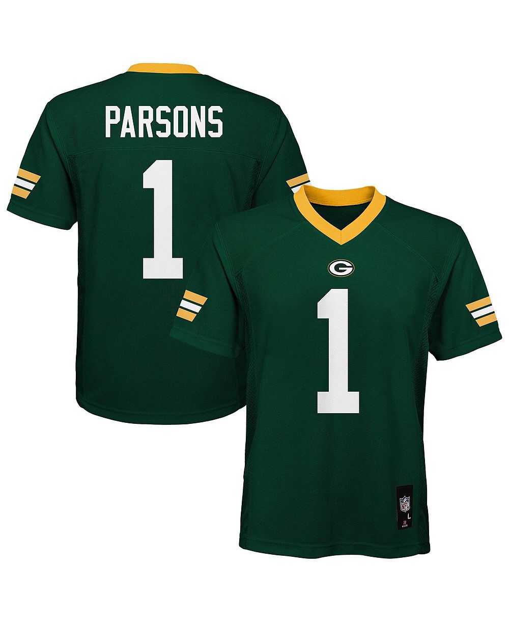 Детская джерси Outerstuff Micah Parsons Green Bay Packers Replica