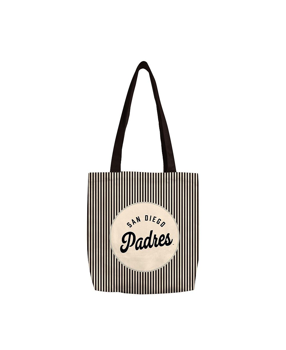 Logo Brands Black San Diego Padres Classic Canvas Tote