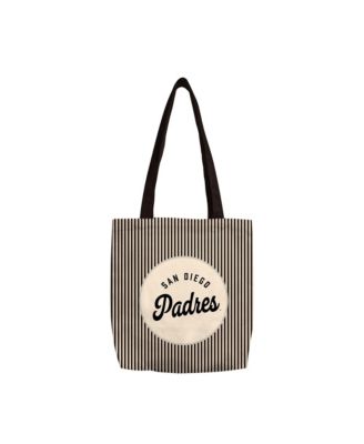 Logo Brands Black San Diego Padres Classic Canvas Tote
