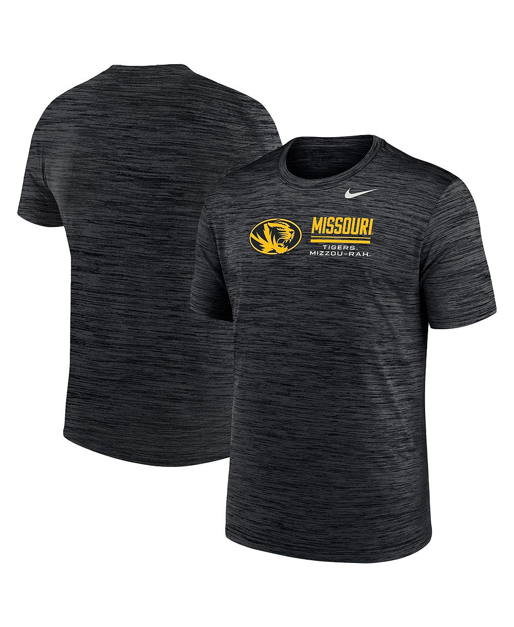 Мужская футболка Nike Black Missouri Tigers Velocity Dri-FIT