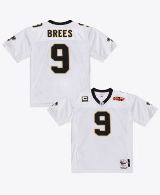 Mitchell & Ness Мужская белая джерси Drew Brees New Orleans Saints