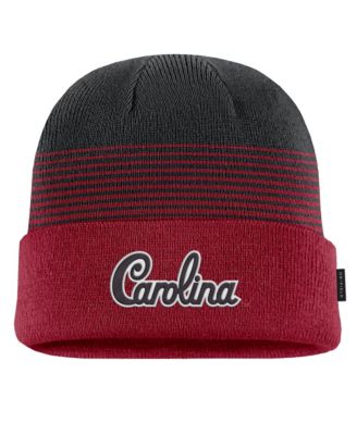 Мужская кепка Nike Garnet/Black South Carolina Gamecocks 2026 On-Field Gradient Terra Cuffed Knit