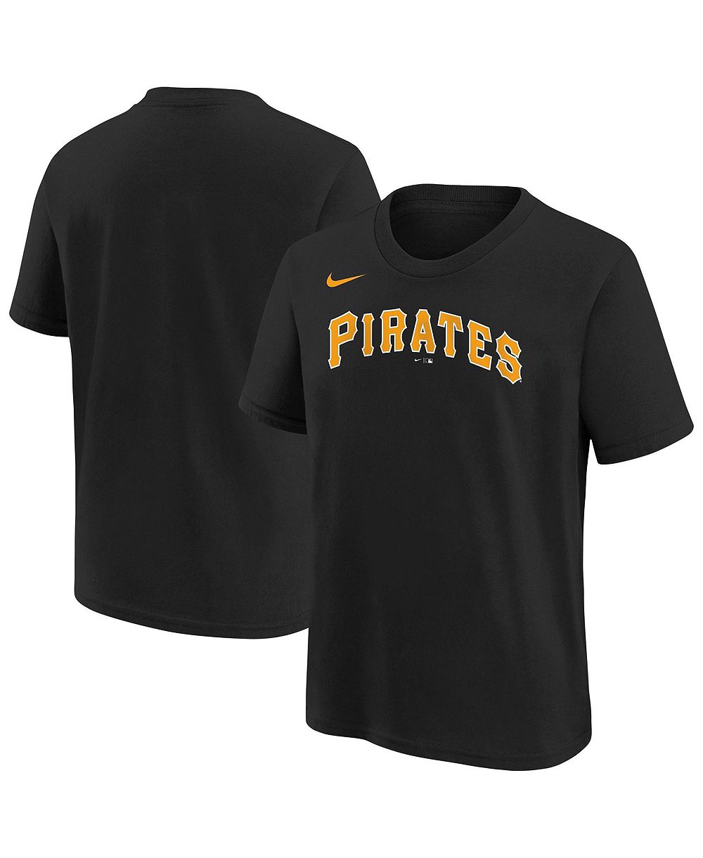 Детская футболка Nike Black Pittsburgh Pirates Wordmark