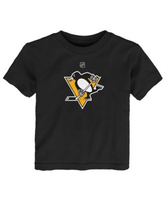Outerstuff Baby Boys and Girls Black Pittsburgh Penguins Primary Logo T-Shirt