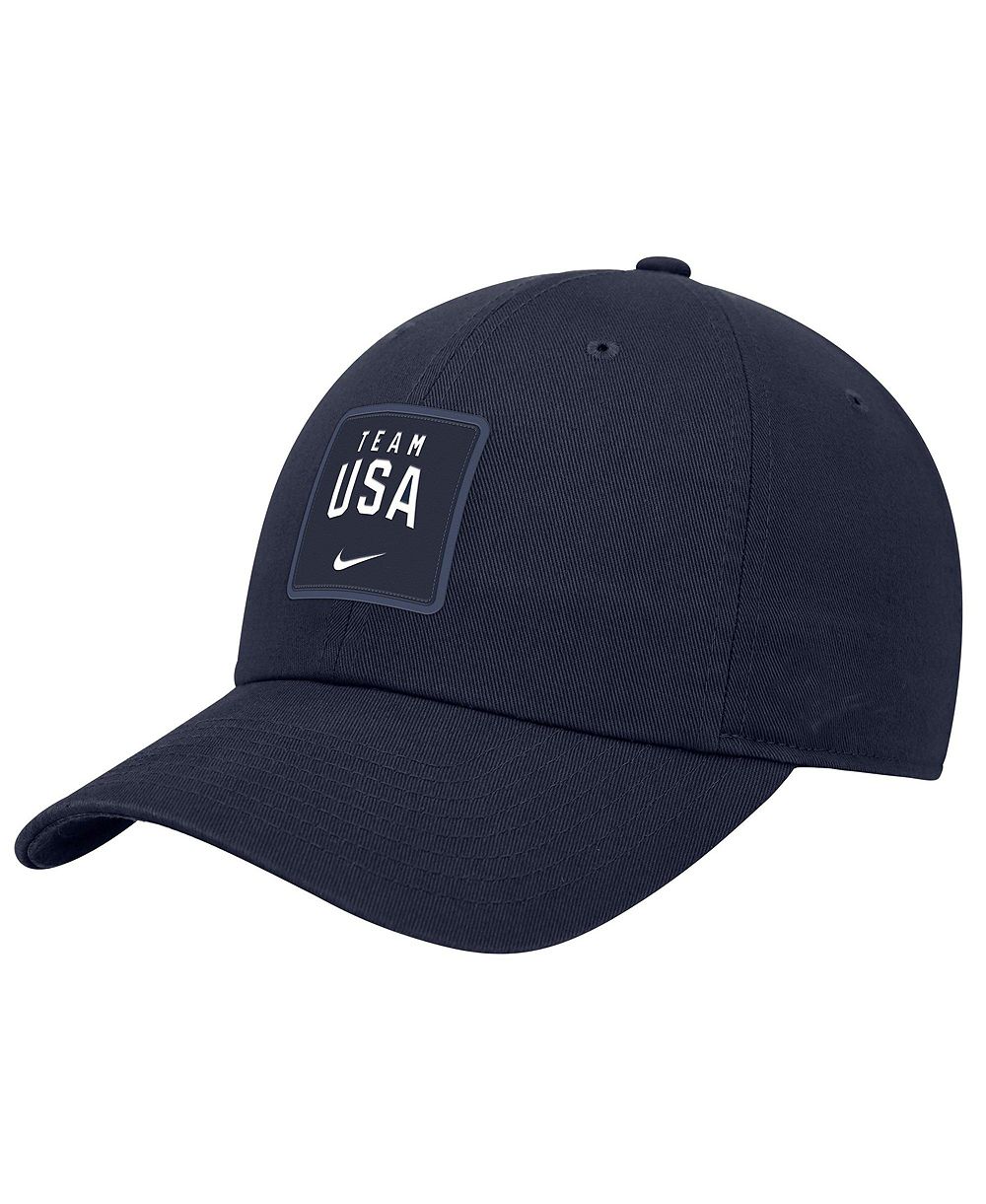 Мужская регулируемая кепка Nike Team USA Club Unstructured Navy