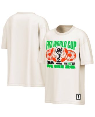 Outerst liu Мужская Natural FIFA World Cup 2026 Mexico Global Event T-Shirt