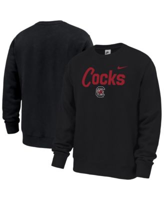Nike Мужская черная толстовка South Carolina Gamecocks Go Cocks Club Fleece