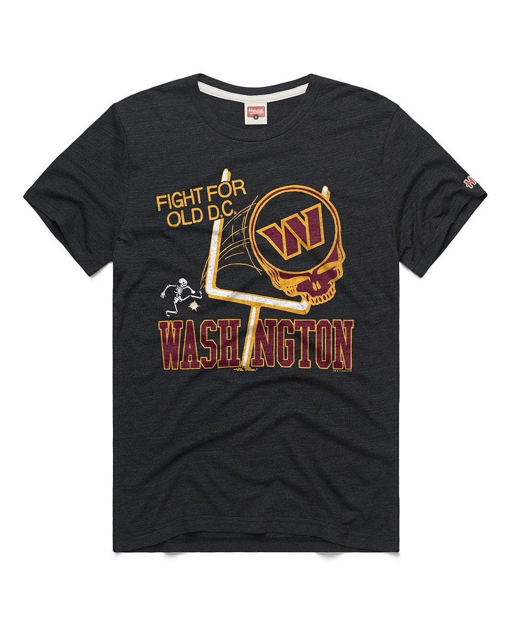 Homage Washington Commanders NFL x Grateful Dead Tri-Blend T-Shirt Мужская