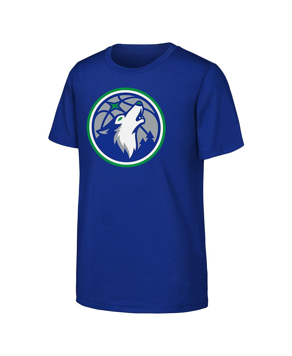 Детская футболка Outerstuff Blue Minnesota Timberwolves Core
