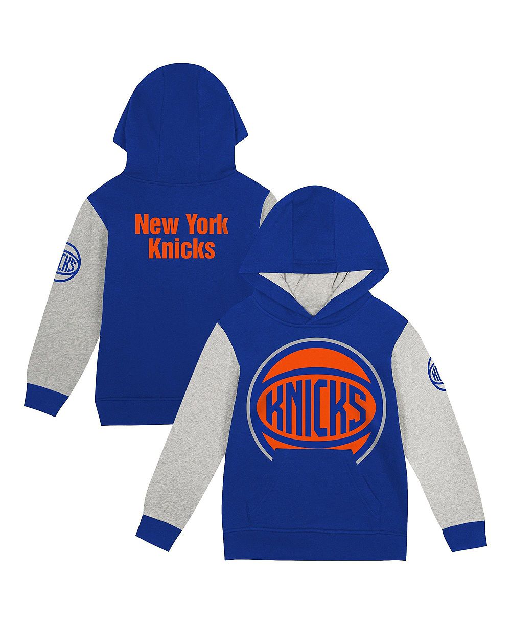 Детское худи Outerstuff Blue New York Knicks Fair Catch