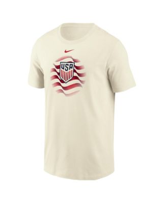 Nike Мужская футболка USMNT Federation Wordmark Cream