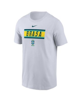 Мужская футболка Nike Brazil National Team Federation Wordmark White