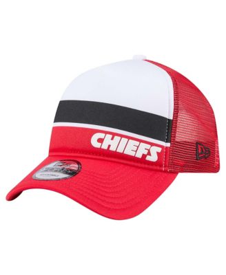 New Era Preschool Red Kansas City Chiefs Sport Night Color Block 9FORTY A-Frame Trucker Adjustable Hat