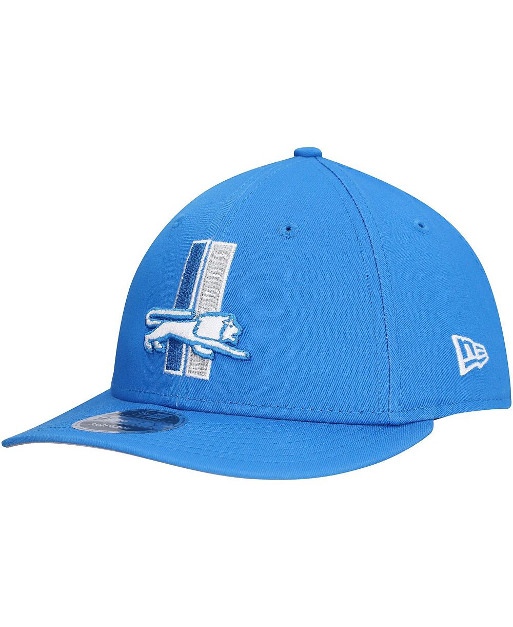 New Era Мужской Blue Detroit Lions Low Profile 9FIFTY Snapback Hat