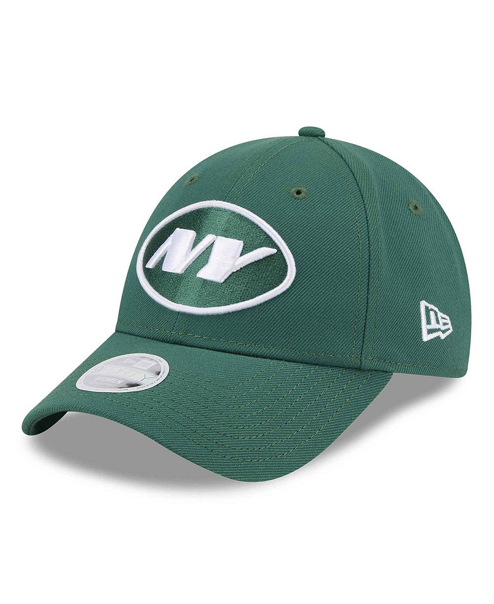 New Era Women's Green New York Jets Simple Adjustable 9FORTY Hat