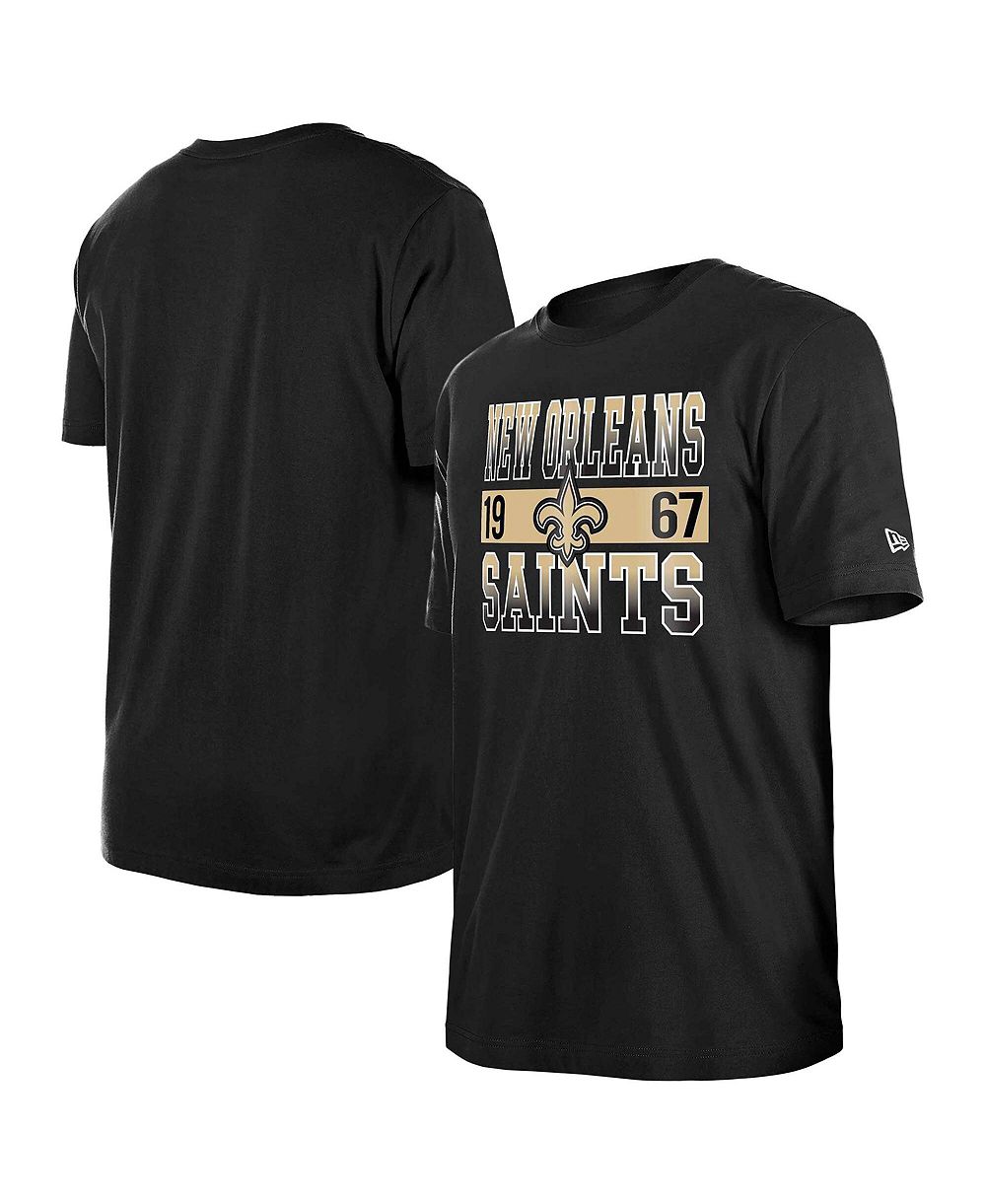 Мужская футболка New Era New Orleans Saints City Team, черная