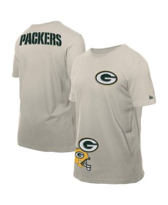 Мужская футболка New Era Light Beige Green Bay Packers Multi Patch