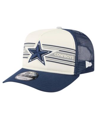 Детская кепка-тракер New Era A-Frame 9FIFTY Dallas Cowboys, кремовый/темно-синий