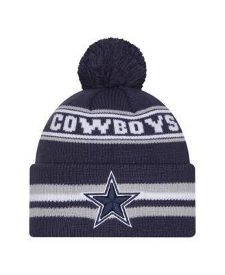 New Era Детская вязаная шапка с помпоном Dallas Cowboys Navy