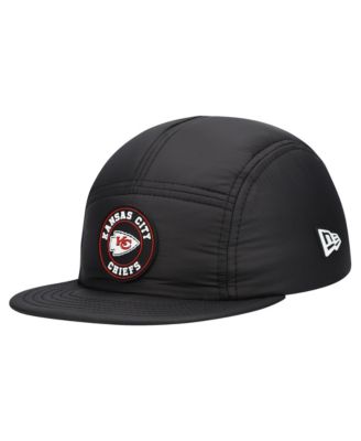 New Era Мужской Black Kansas City Chiefs Quilted Camper Adjustable Hat