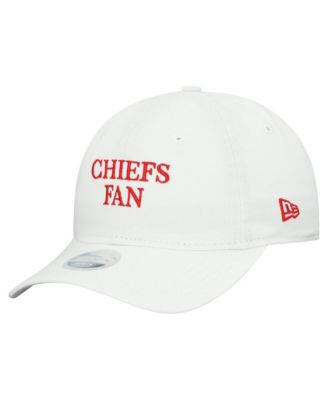 New Era Women's White Kansas City Chiefs Team Fan 9TWENTY Adjustable Hat