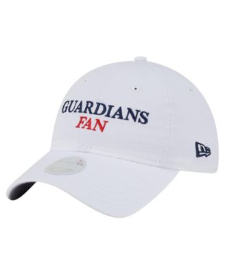 Женская кепка New Era 9TWENTY регулируемая, белый Cleveland Guardians Team Fan